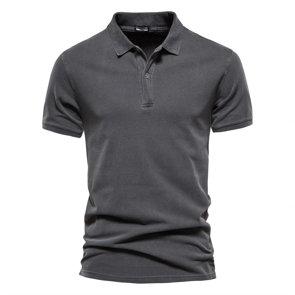 West Louis™ Stylowa Koszulka Polo Bawełniana Krótki Rękaw Idealna na Lato Niezobowiązujący Styl Komfort i Elegancja